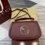 Gucci 815719 Gucci Blondie Medium top handle bag Wine Red