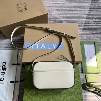 Gucci Horsebit 1955 mini shoulder bag 760196 White