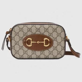 Gucci Horsebit 1955 mini shoulder bag 760196 Brown &Beige