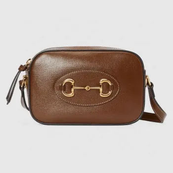 Gucci Horsebit 1955 mini shoulder bag 760196 Brown