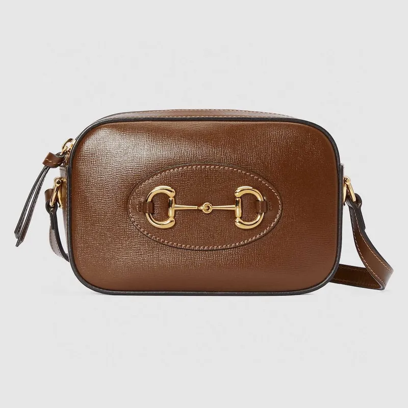 Gucci Horsebit 1955 mini shoulder bag 760196 Brown
