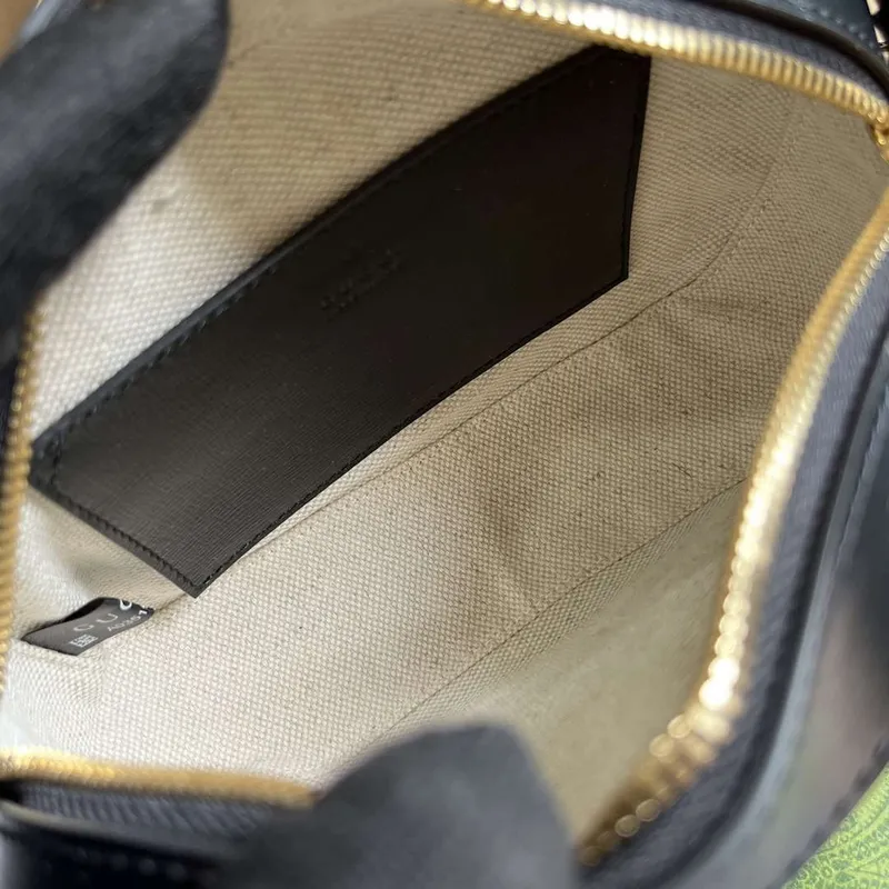 Gucci Horsebit 1955 mini shoulder bag 760196 Black