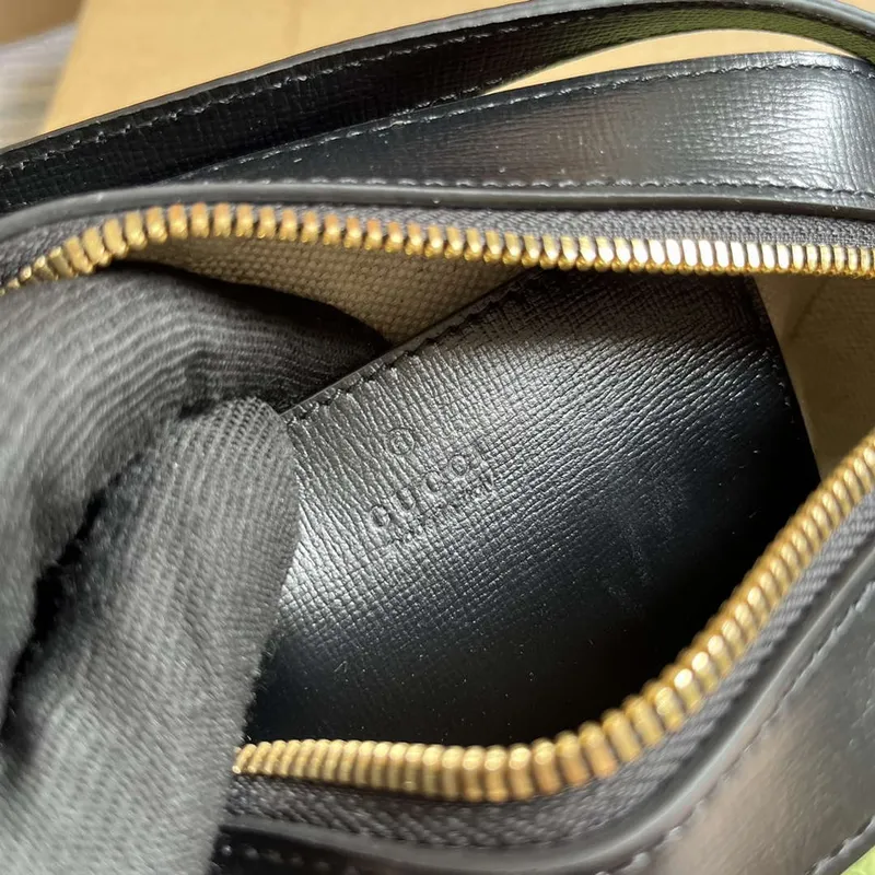 Gucci Horsebit 1955 mini shoulder bag 760196 Black