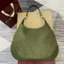 Gucci 815924 Gucci B Medium Shoulder Bag Green