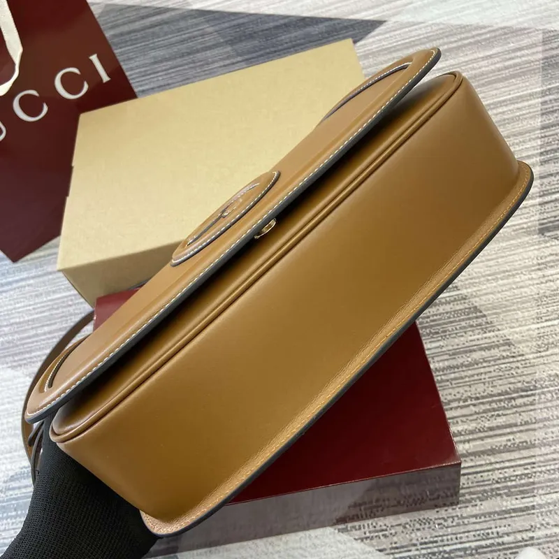 Gucci 815716 Gucci Blondie Medium top handle bag Brown