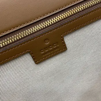 Gucci 815716 Gucci Blondie Medium top handle bag Brown