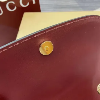 Gucci 815711 Gucci Blondie mini shoulder bag Wine Red