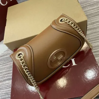Gucci 815711 Gucci Blondie mini shoulder bag Brown