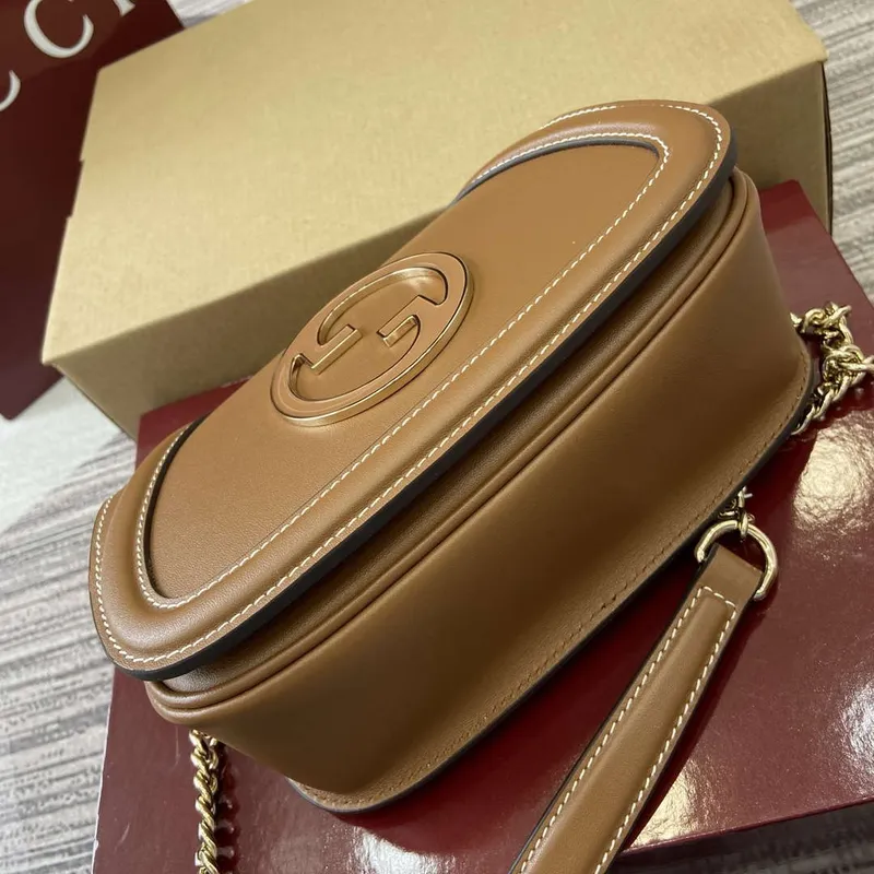 Gucci 815711 Gucci Blondie mini shoulder bag Brown