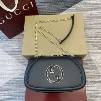 Gucci 815715 Gucci Blondie small shoulder bag Black