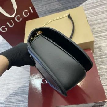 Gucci 815715 Gucci Blondie small shoulder bag Black