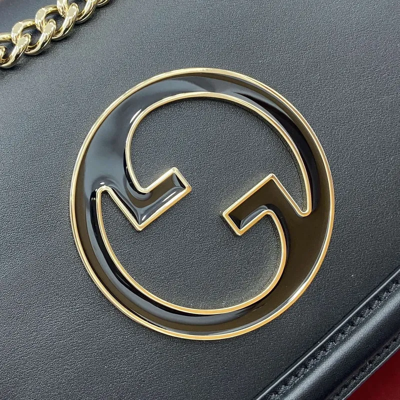 Gucci 815715 Gucci Blondie small shoulder bag Black