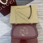 Gucci 815715 Gucci Blondie small shoulder bag Wine Red