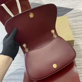 Gucci 815715 Gucci Blondie small shoulder bag Wine Red