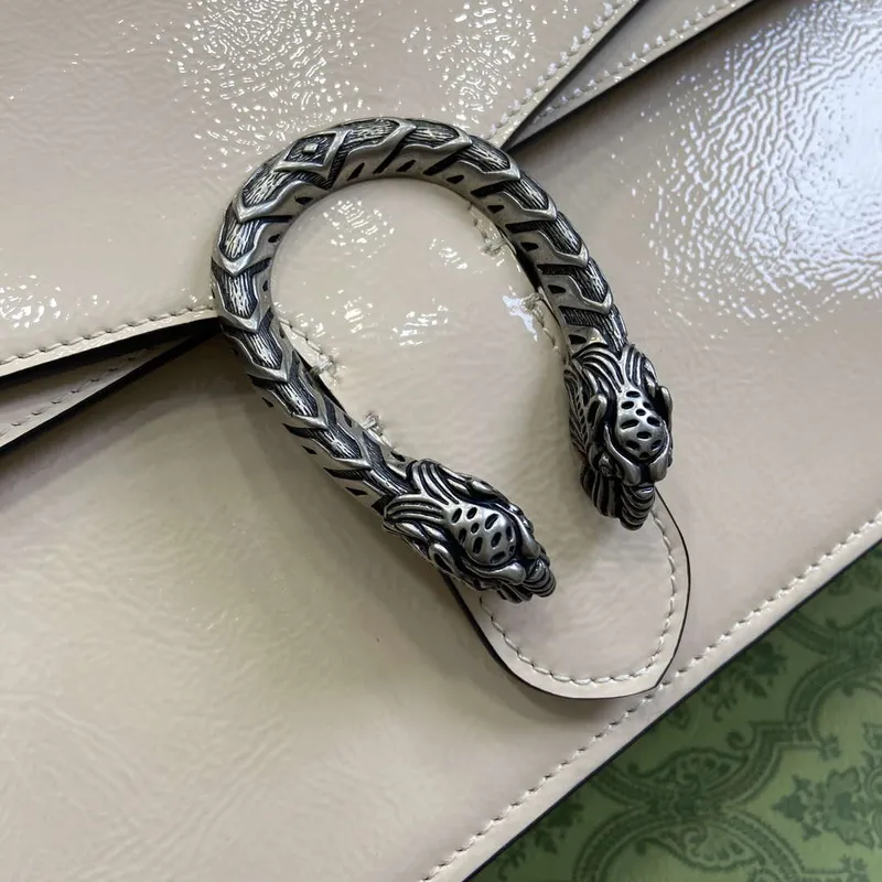 Gucci 795003 Dionysus large shoulder bag Light Gray