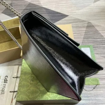 Gucci 795003 Dionysus large shoulder bag Black