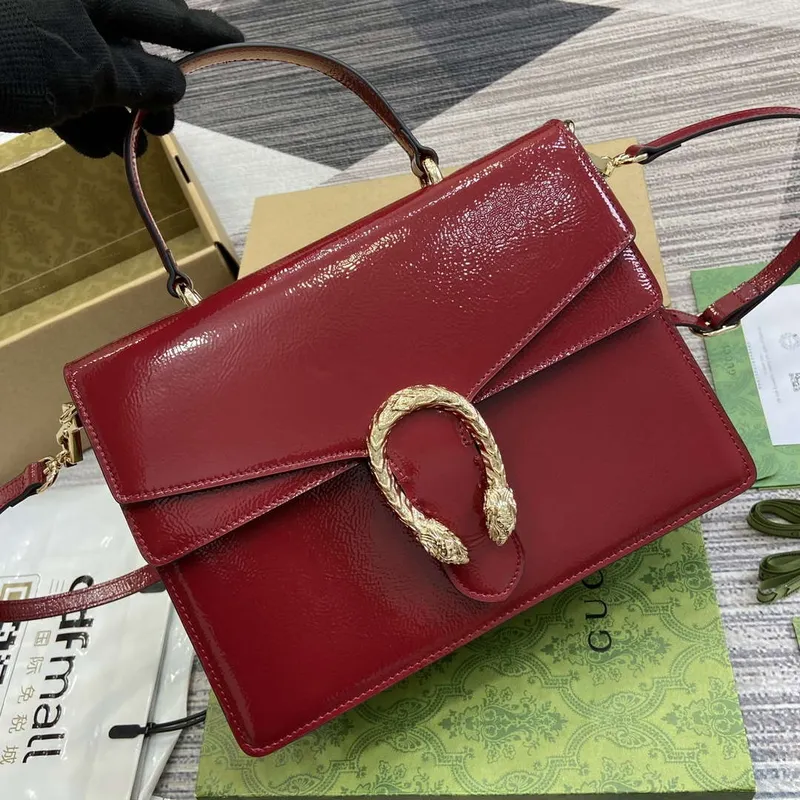 Gucci 795007 Dionysus medium top handle bag Wine Red