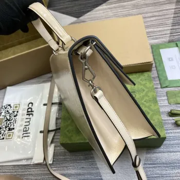 Gucci 795007 Dionysus medium top handle bag Light Gray