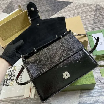 Gucci 795007 Dionysus medium top handle bag Black