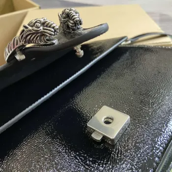 Gucci 795007 Dionysus medium top handle bag Black