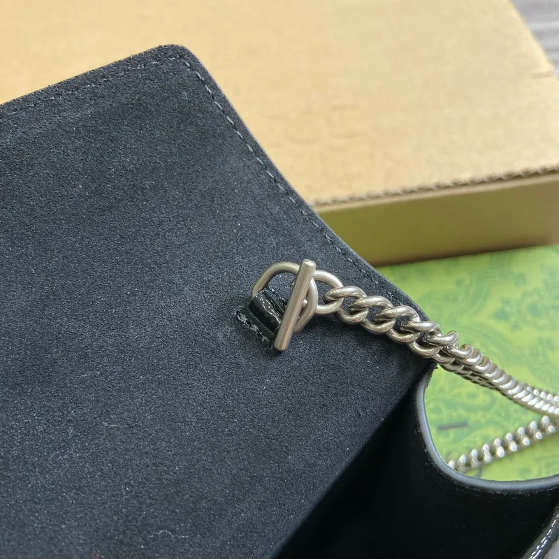 Gucci 795368 Dionysus super mini bag Black