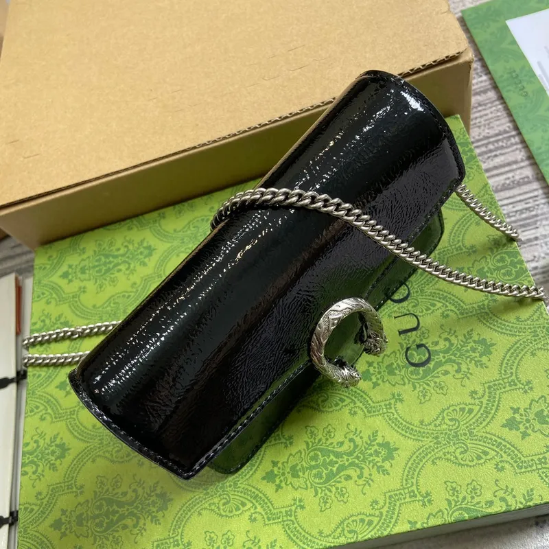 Gucci 795368 Dionysus super mini bag Black