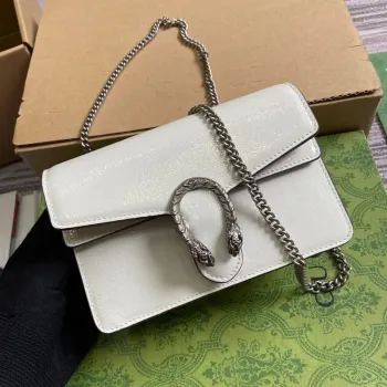 Gucci 795368 Dionysus super mini bag Light Gray