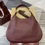 Gucci 815924 Gucci B Medium Shoulder Bag Wine red