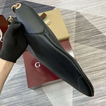 Gucci 815924 Gucci B Medium Shoulder Bag Black