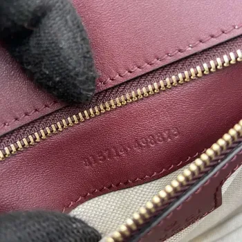 Gucci 815714 Gucci Blondie Small Top Handle Bag Wine red