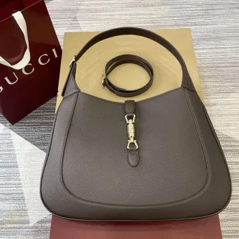 Gucci 813650 Jackie Large Shoulder Bag Brown