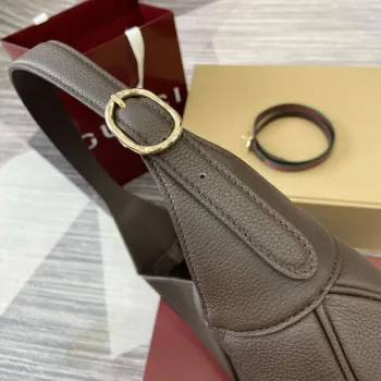 Gucci 813650 Jackie Large Shoulder Bag Brown