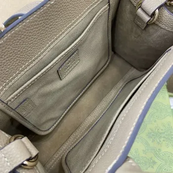 Gucci 795349 Small Tote Bag With Hook Closure Beige