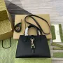 Gucci 795349 Small Tote Bag With Hook Closure Black