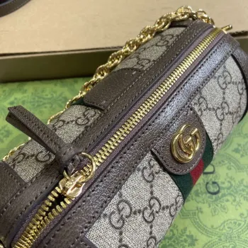 Gucci 795208 Ophidia Mini Shoulder Bag Brown