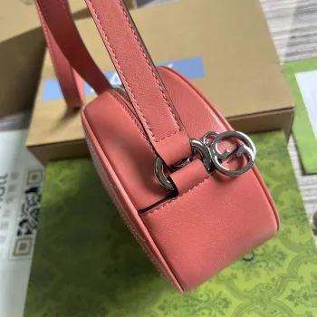 Gucci 760175 Blondie Mini Shoulder Bag Pink