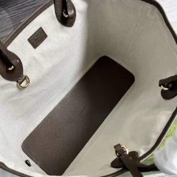 Gucci   739730 Ophidia Medium Tote Bag Brown leather