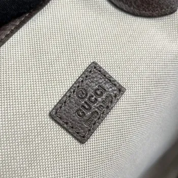 Gucci   739730 Ophidia Medium Tote Bag Beige and Brown