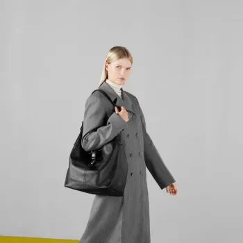 Gucci 763103 Gucci Jackie 1961 Small Shoulder Bag  Black Leather