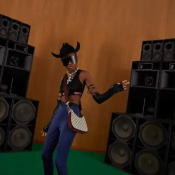 Gucci 699409 Gucci Attache Small Shoulder Bag Beige and Blue