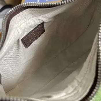 Gucci 699409 Gucci Attache Small Shoulder Bag Beige and Brown