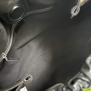 Gucci   746210 Gucci Deco Medium Tote Bag Black Quilted Leather