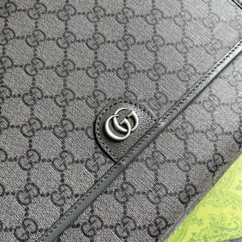 Gucci   761741 Ophidia Messenger  Bag Grey