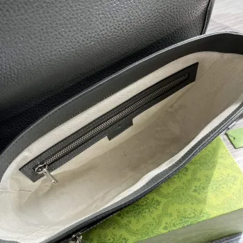 Gucci   761741 Ophidia Messenger  Bag Grey