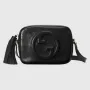 Gucci 742360 Gucci Blondie small shoulder bag Black Leather