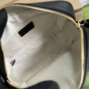 Gucci 742360 Gucci Blondie small shoulder bag Black Leather