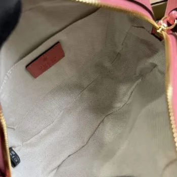 Gucci 742360 Gucci Blondie small shoulder bag Pink Leather