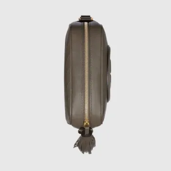 Gucci 742360 Gucci Blondie small shoulder bag  Brown Leather