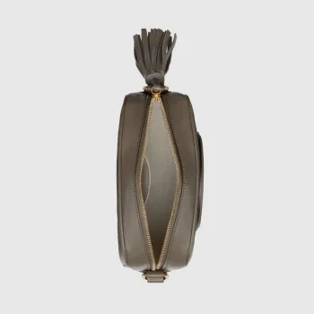 Gucci 742360 Gucci Blondie small shoulder bag  Brown Leather