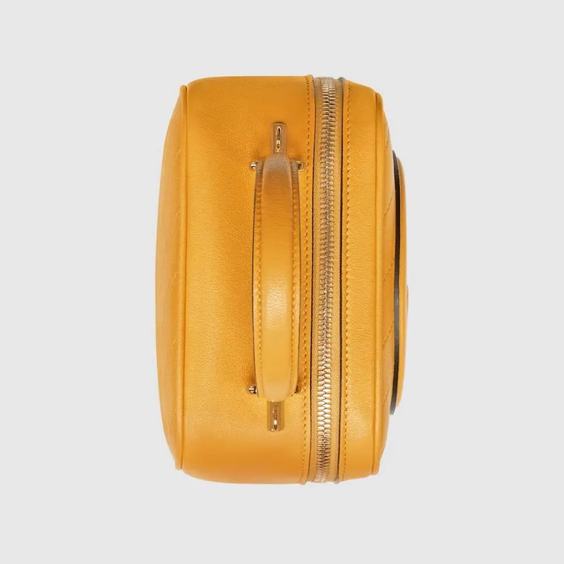 Gucci 744434 Gucci Blondie top handle bag Yellow  leather